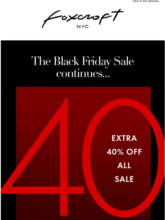 Get an extra 40% OFF all SALE