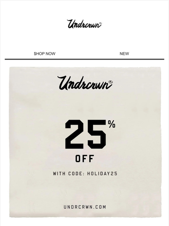 Cyber Weekend - 25% Off