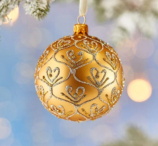 Lux Golden Opal julkula guld