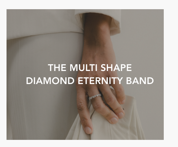The Multi Shape Diamond Eternity Band