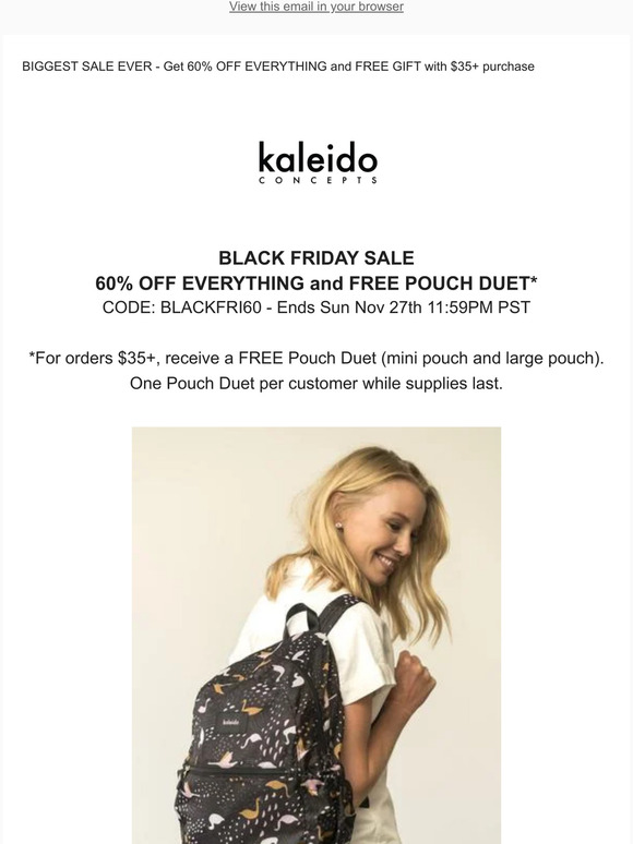 🔥DON'T MISS OUT on 60% OFF EVERYTHING and FREE GIFT