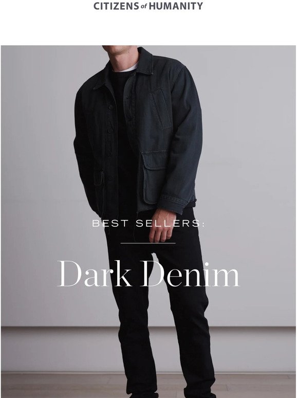 Men's Best Selling: Dark Denim