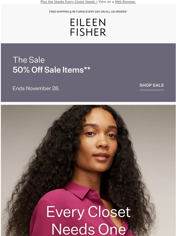 50% Off Sale