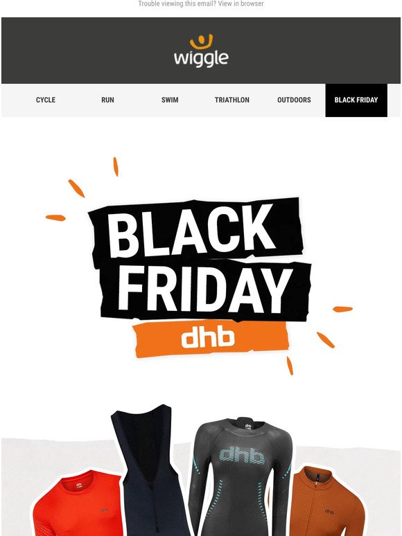 dhb Black Friday deals 🚴🏃🏊‍♀️