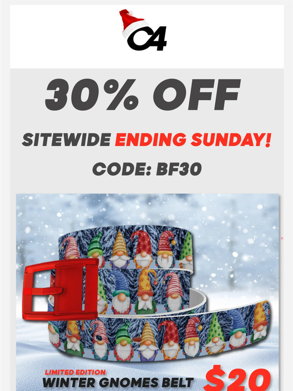 Sneaky Winter Gnomes, and 30% off!
