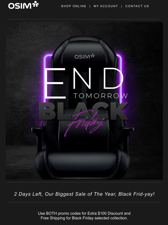 48 HOURS LEFT! Black Friday continues. Don't miss out on these top-selling Massagers