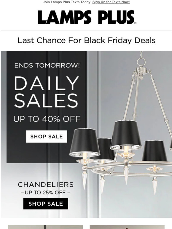 lamps plus black friday