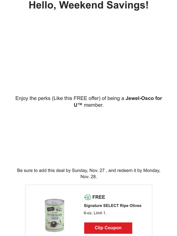 Get your FREE offer before it's gone!