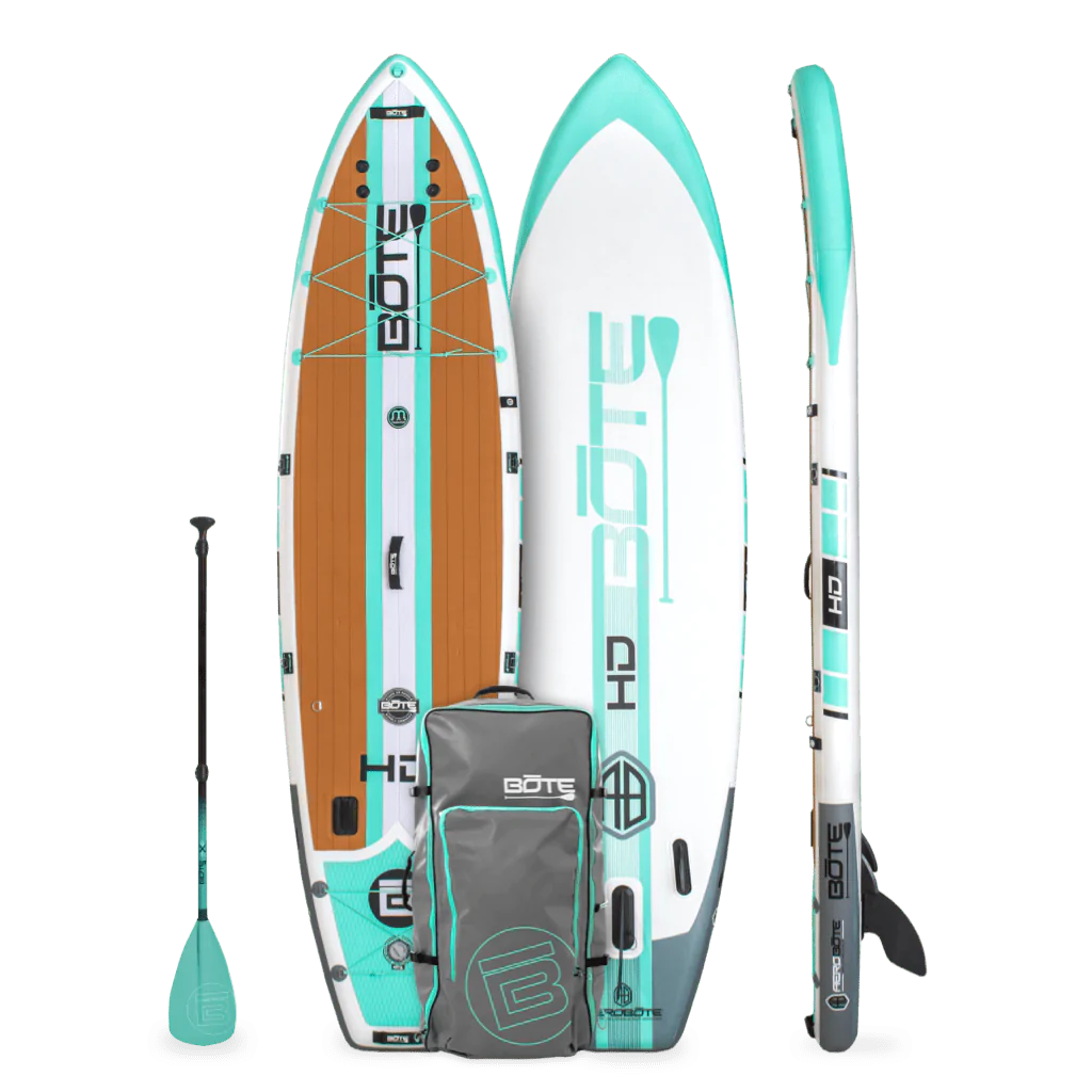 Image of HD Aero 11′6″ Full Trax Seafoam Inflatable Paddle Board