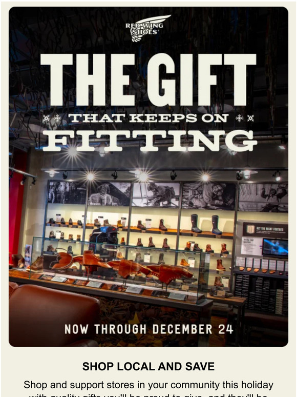 Red Wing Heritage Get exclusive offers at your local Red Wing Store