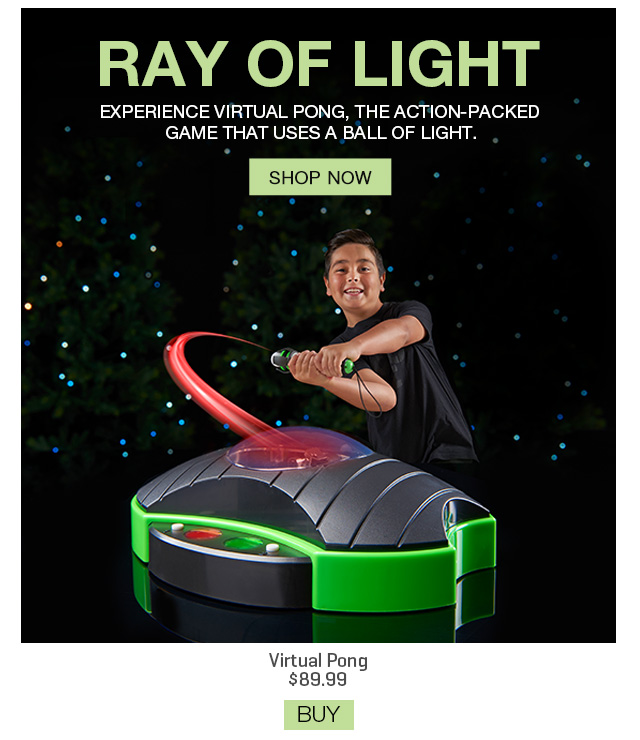 Sharper Image Discover our 1 game Virtual Pong! Milled