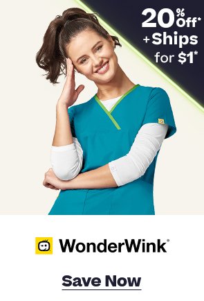 Shop 20% Off WonderWink