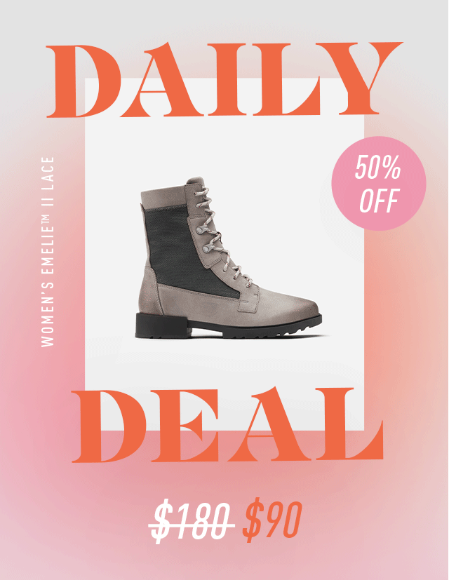Sorel Your Daily Deal 50 off Milled