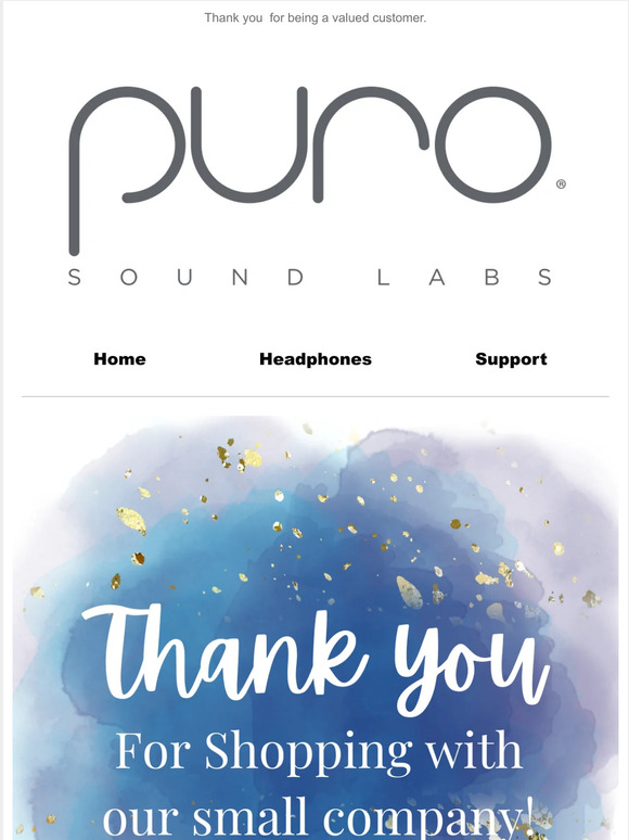 Thank You For Shopping Small With Us!