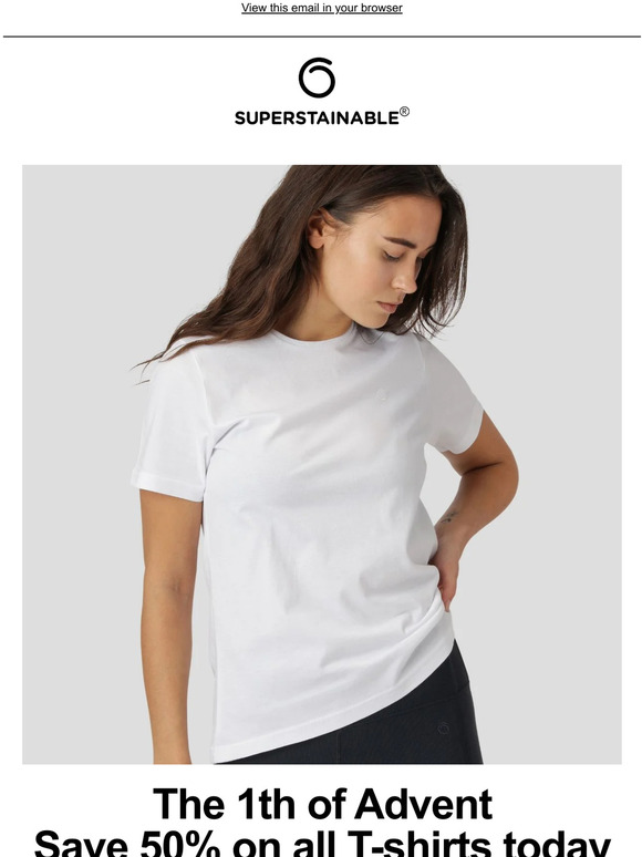 1th Advent: 50% off on all Tee's only today!