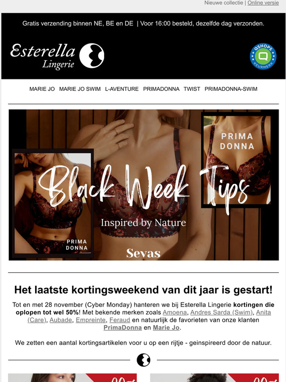 Be & Feel Natural | Laatste Weekend! | Black Week SALE Tip