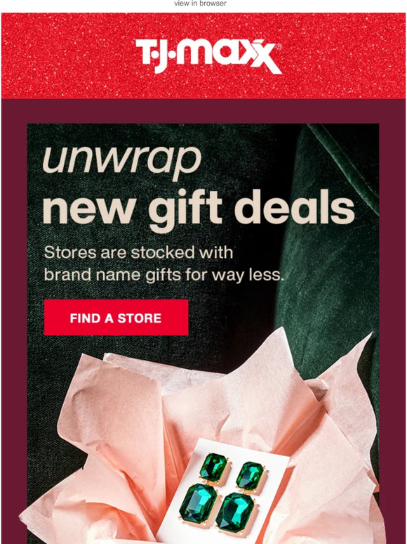 TJ Maxx: IN STORE NOW. So. Many. Gifts 🎁 | Milled