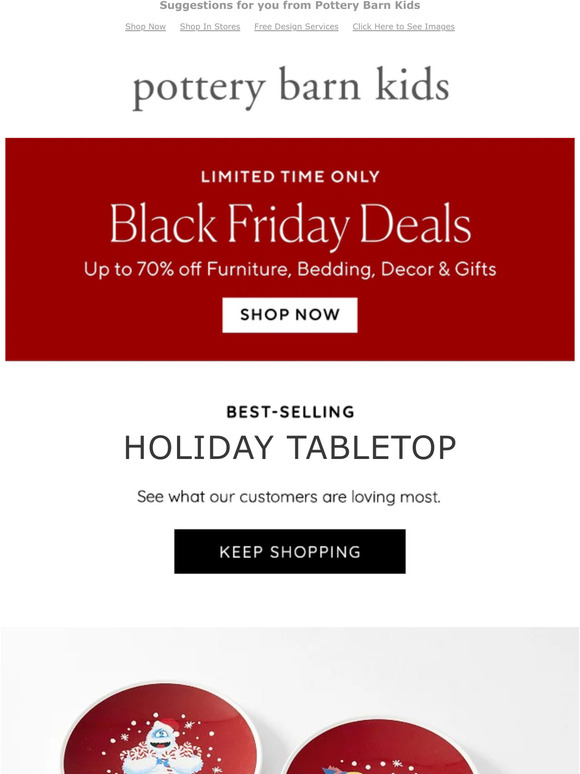Pottery Barn Kids Calling your name Holiday Tabletop... (+ Our