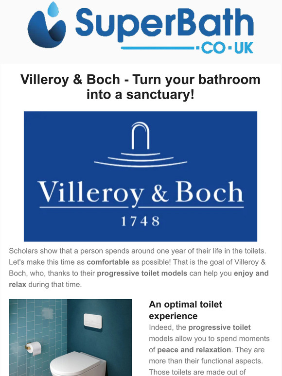 What about a Villeroy & Boch bathroom?