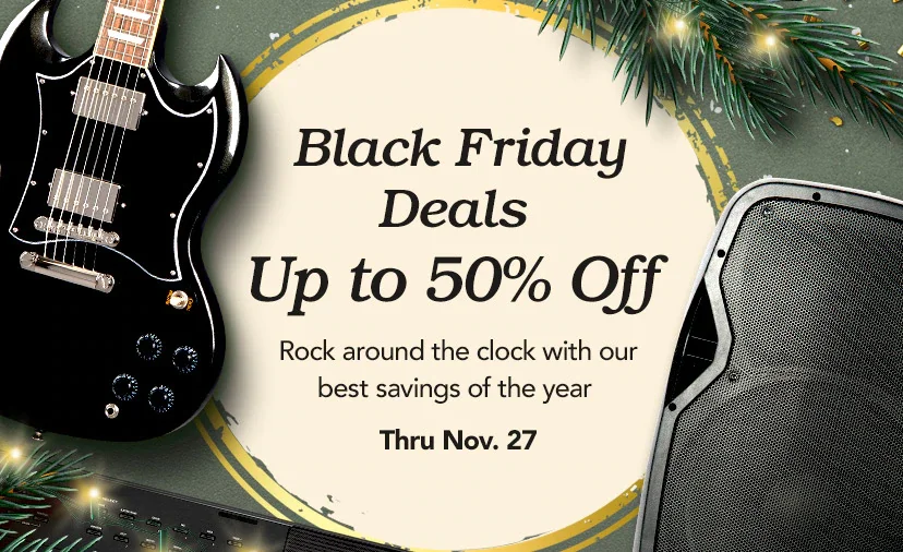Up to 50% Off. Black Friday Deals. Rock around the clock with our best savings of the year. Thru Nov. 27. Shop Now