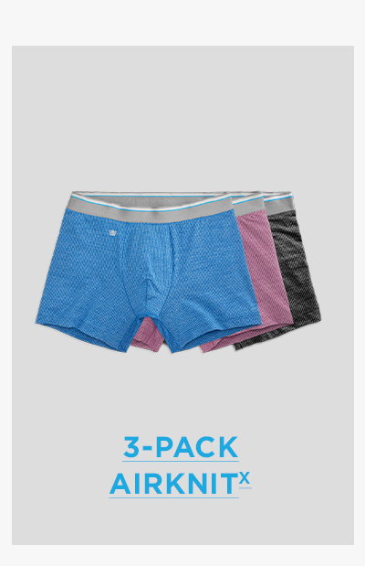 3-Pack AIRKNITx Boxer Briefs