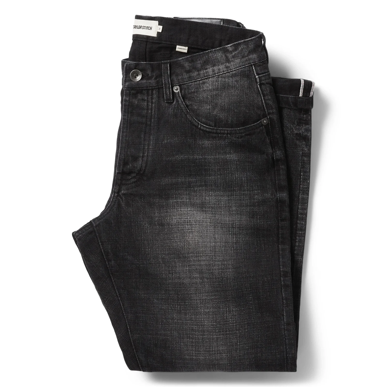 Image of The Democratic Jean in Black 3-Month Wash Selvage