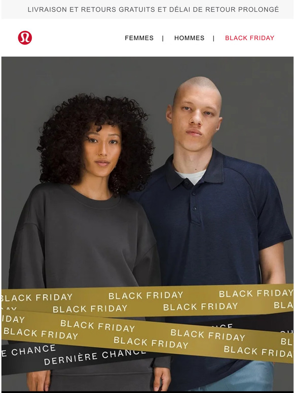 Black Friday : dernière chance.