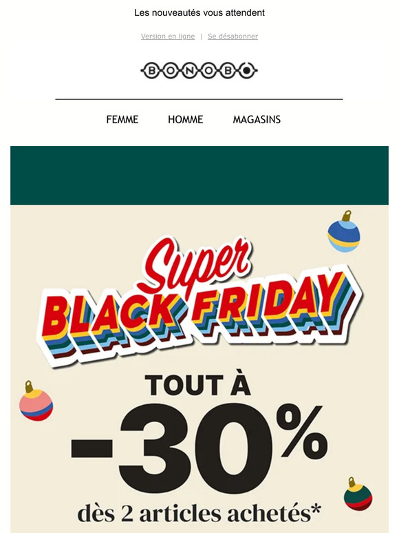 Dernières heures pour profiter du Black Friday 🚨
