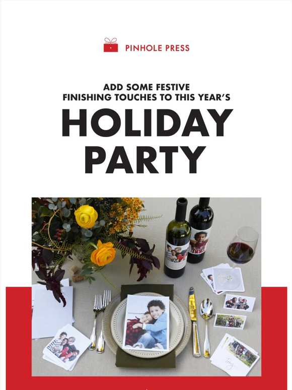 Pinhole Press Are you hosting this holiday season?! Milled