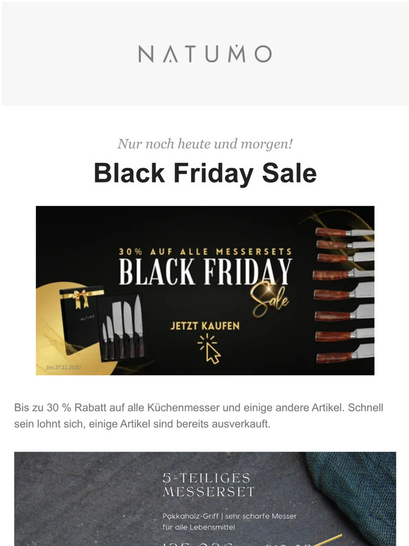 Black Sale 🔥 nur noch für kurze Zeit