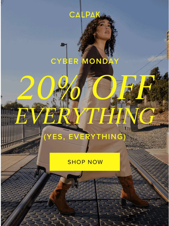 calpak cyber monday