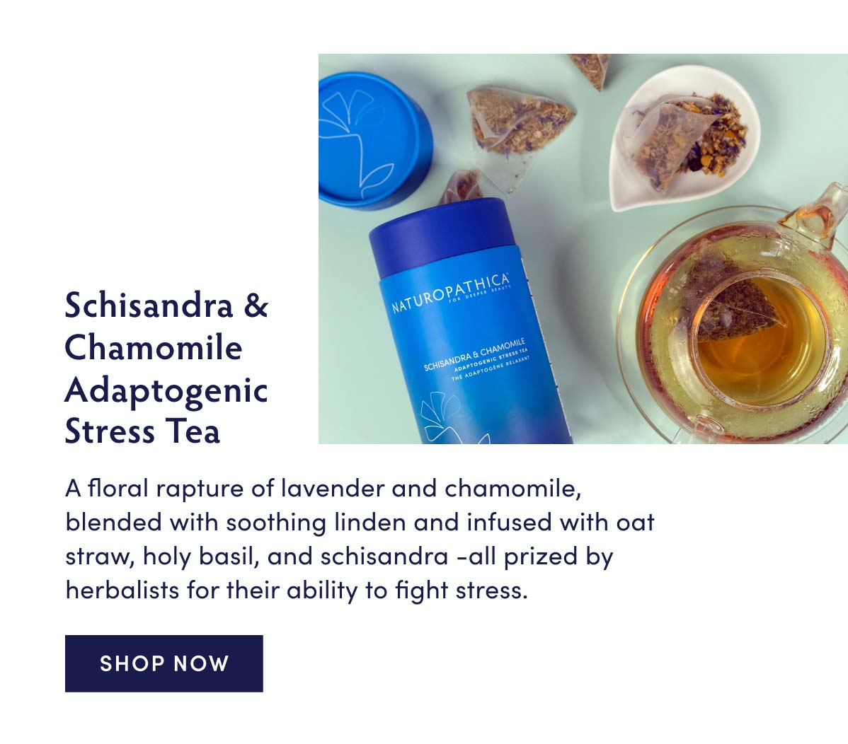 Schisandra & Chamomile Adaptogenic Stress Tea