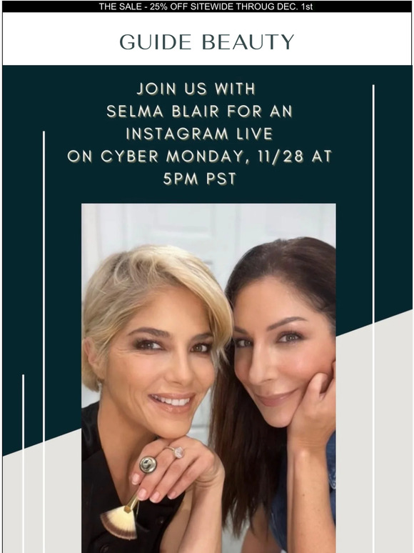 Join Us LIVE with Selma Blair!