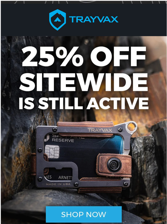 25% OFF - You still have time —