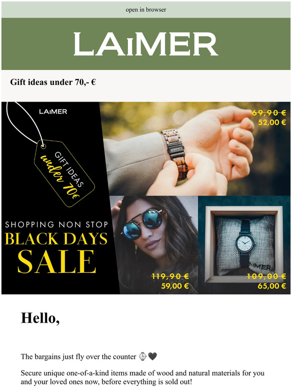 Time is running out // Secure offer now ⏳🖤