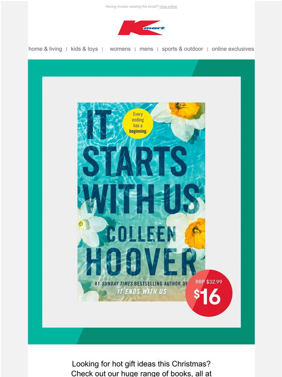 kmart Tick books off your gift list 📖 Milled