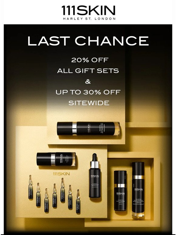 Last Chance | An extra 20% off our exclusive Gift Sets