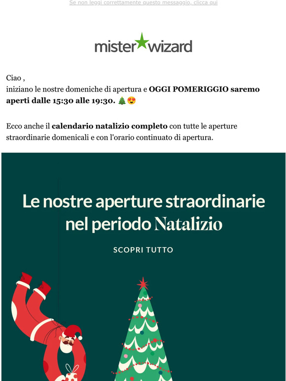 Oggi pomeriggio SIAMO APERTI 😍🎄❤️