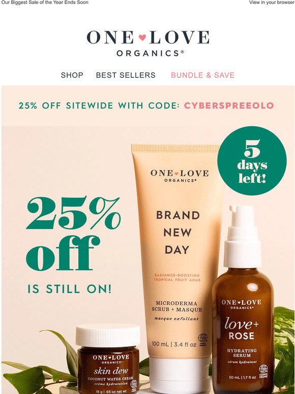 Have You Shopped 25% Off?