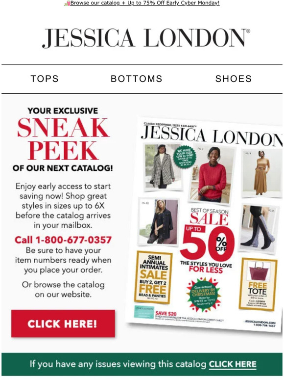 Jessica London 👀📬FIRST LOOK The JL Catalog Is Here! Milled