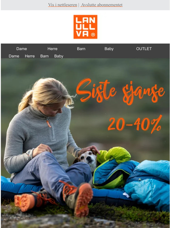 Siste sjanse, tilbudet går ut ved midnatt