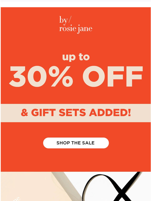 FOMO alert: 30% off going on now