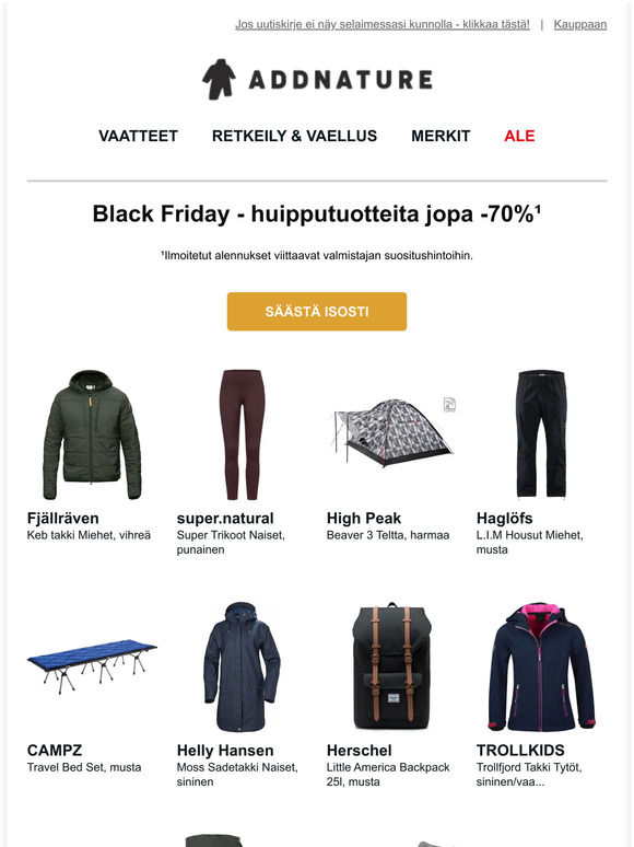 Black Friday - lisää lyömättömiä tarjouksia