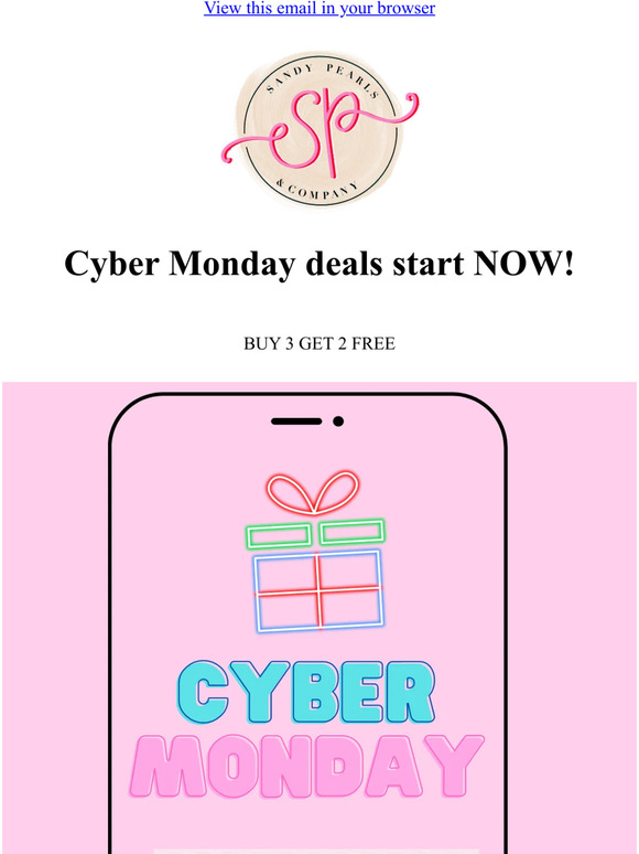 !🎉🎁Cyber Monday starts NOW