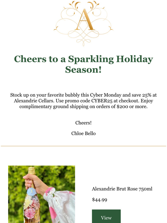 Enjoy 25% off this Cyber Monday!
