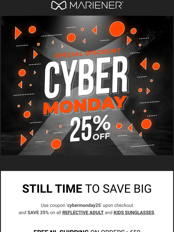 Save big one more time with Cyber Monday
