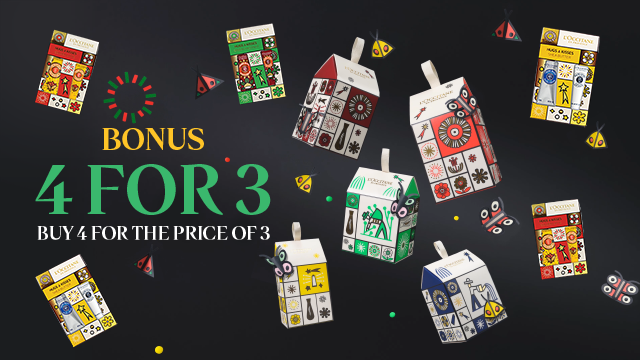 BONUS 4 FOR 3 