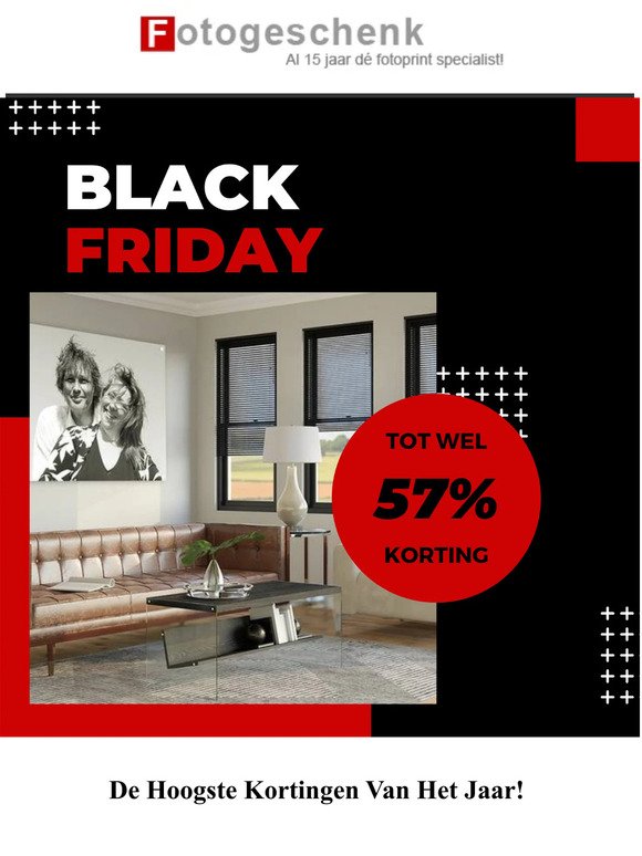 Tot wel 57% Black Friday Korting!🎁