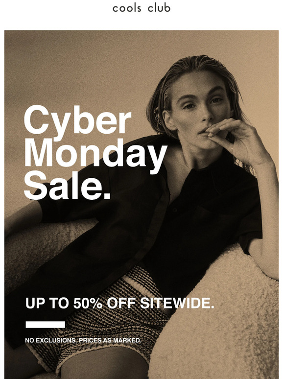 UP TO 50% OFF SITEWIDE | Cyber Monday Sale