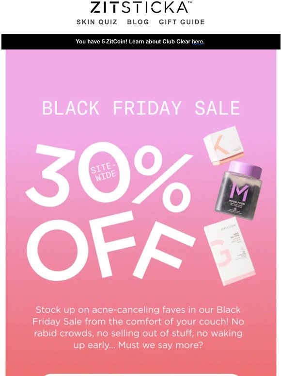 Shop 30% off Acne Essentials 💥
